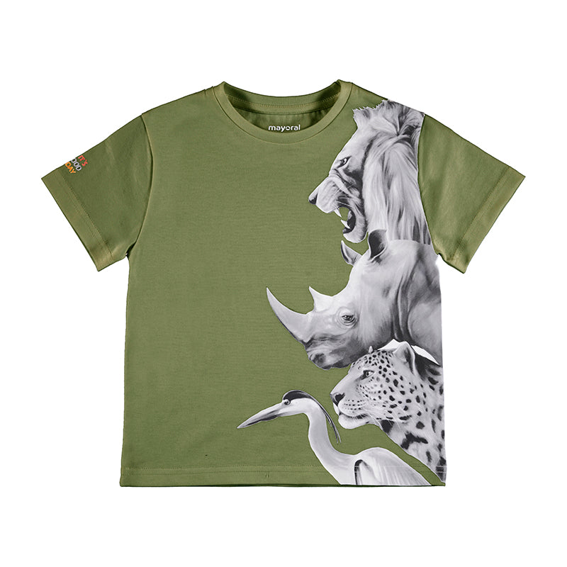 Camiseta m/c animales 3003 Tortuga