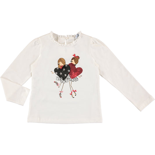 Camiseta ml grafica 4025 crd-rojo