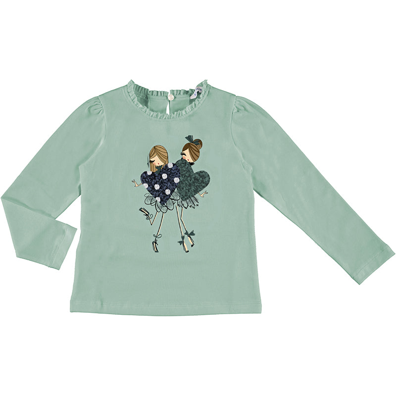 Camiseta ml grafica 4025 jade