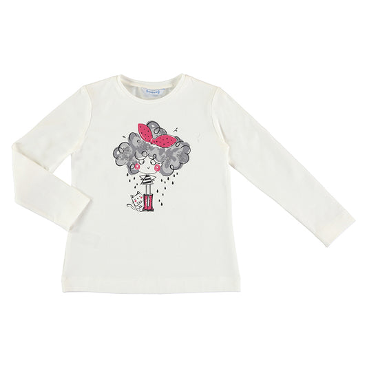 Camiseta m/l 4035 crudo