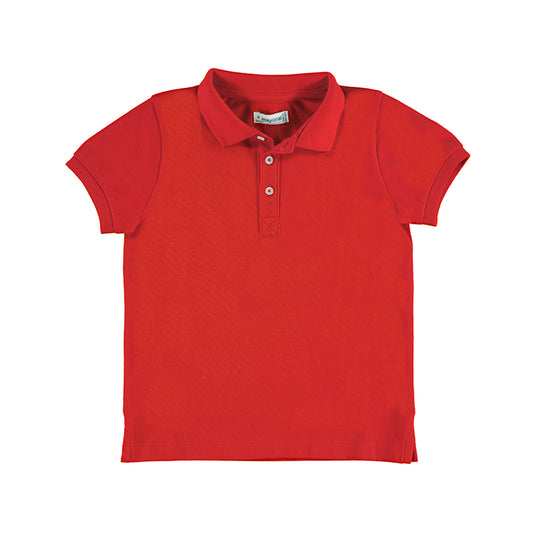 Camiseta polo basica 150 Rojo