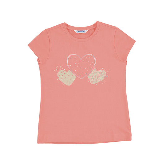 Camiseta m/c basica 854 Pastel