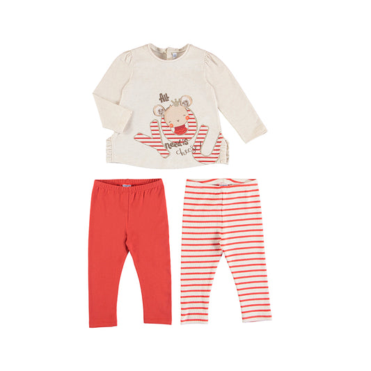 Conj. leggings 2731 3 pzas