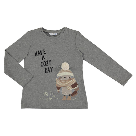 Camiseta m/l 4035 acero vig