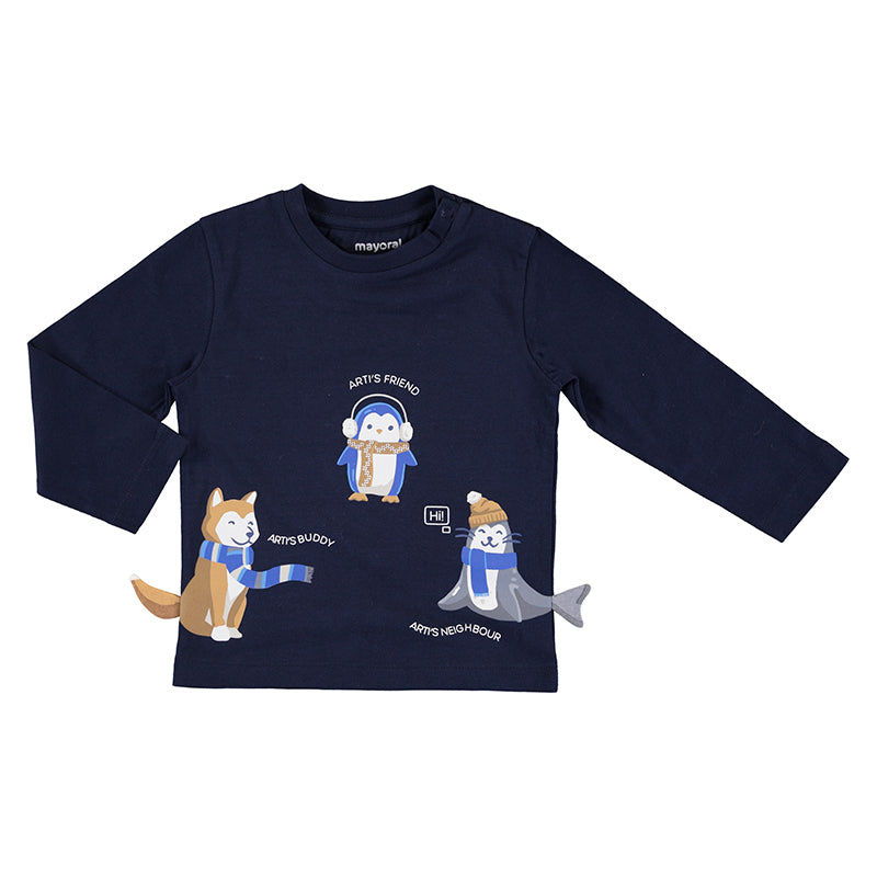 Camiseta m/l play "arti" 2011