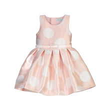 Cargar imagen en el visor de la galería, Vestido mikado topos 5032 Rosa
