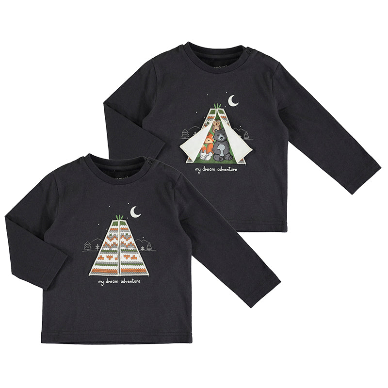 Camiseta m/l play "tipi" 2007 carbono