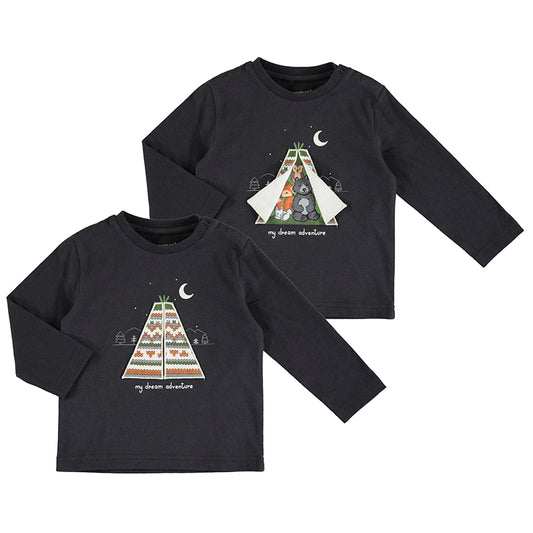 Camiseta m/l play "tipi" 2007 carbono