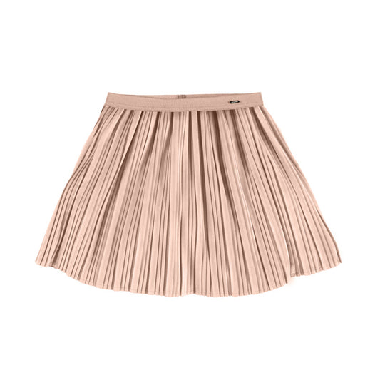 Falda terciopelo plisado 4944 rosado
