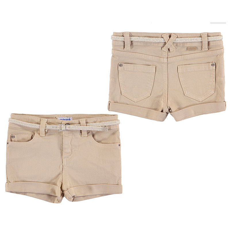 Short sarga 234 Tostado