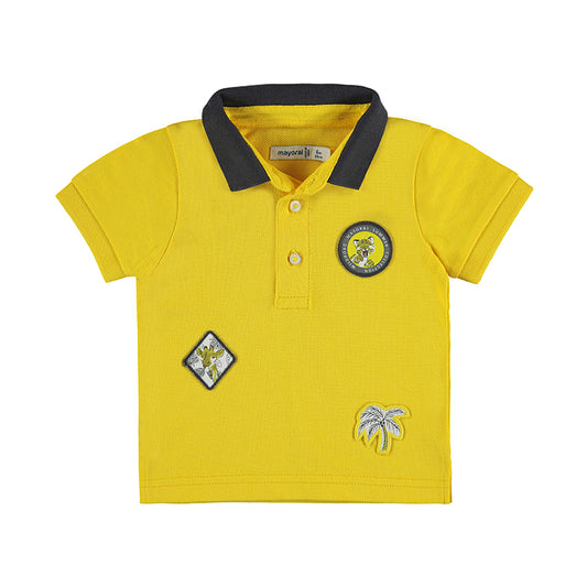 Polo m/c apliques 1107
