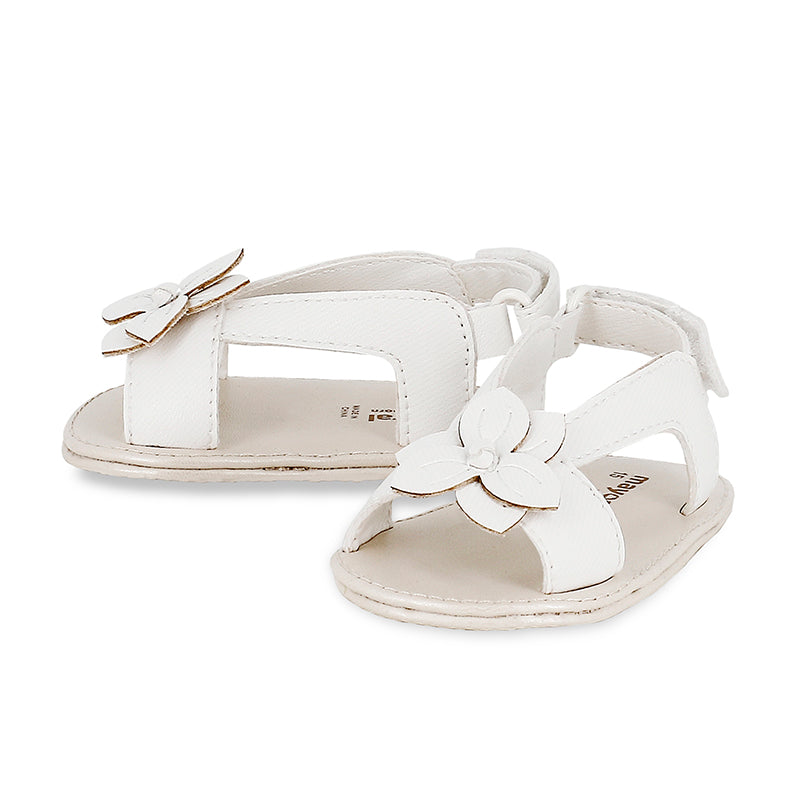Sandalia flor 9521 blanco