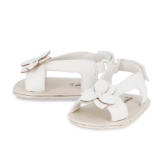 Sandalia flor 9521 blanco