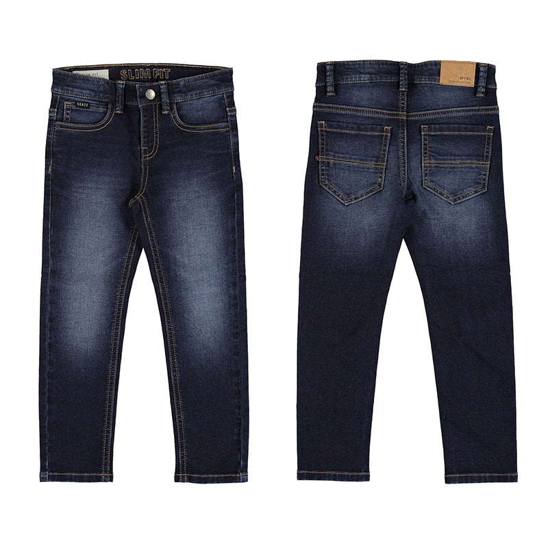 Pantalon soft denim 4593 oscuro