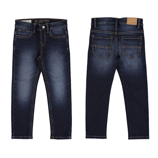 Pantalon soft denim 4593 oscuro