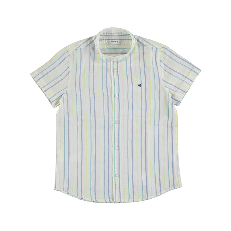 Camisa lino 3117 trebol