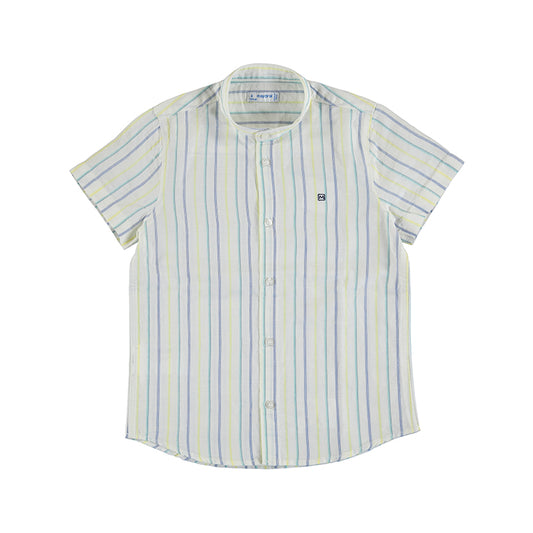 Camisa lino 3117 trebol