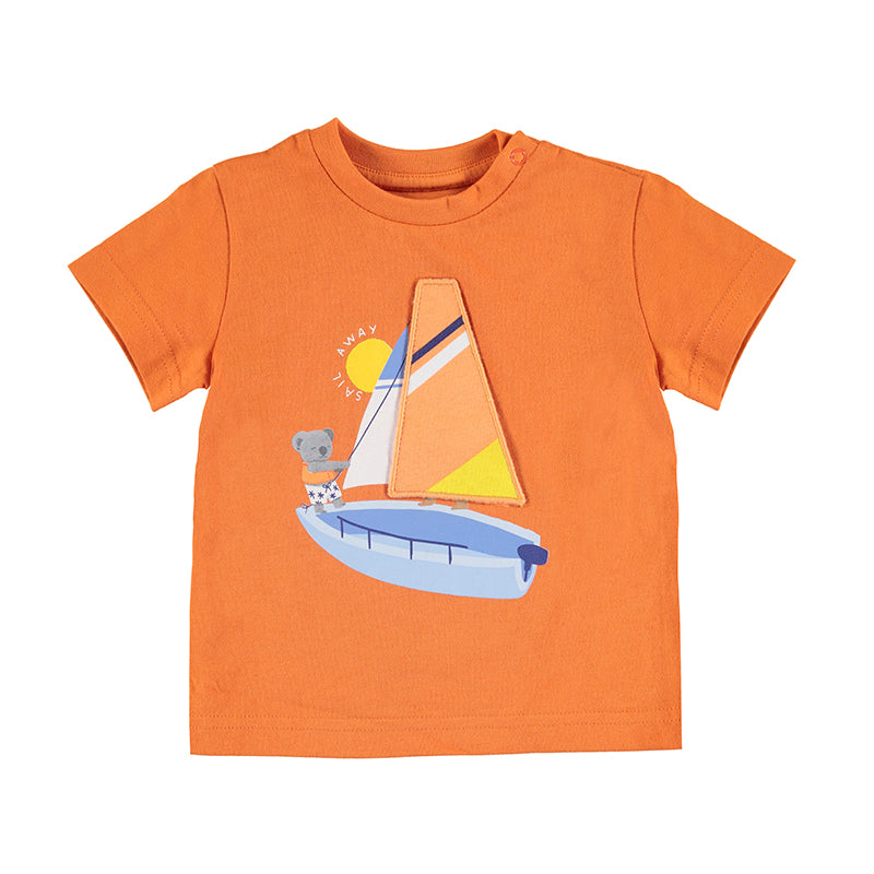 Camiseta m/c play "sail away" 1007