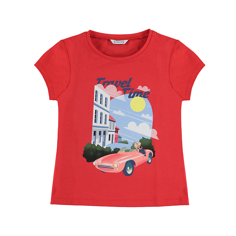 Camiseta m/c 6037 Carmin