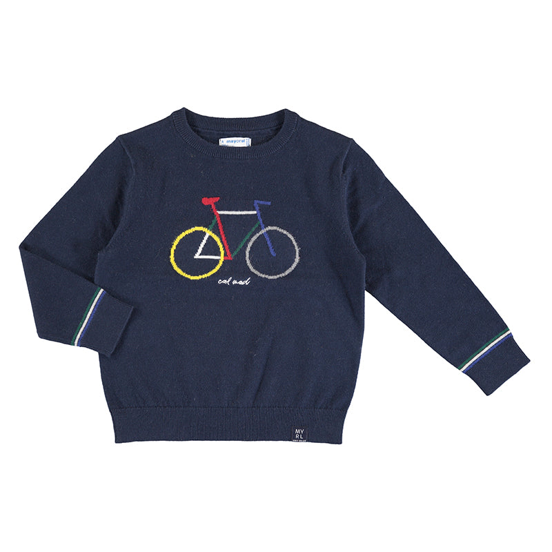 Jersey intarsia "bici" 4386