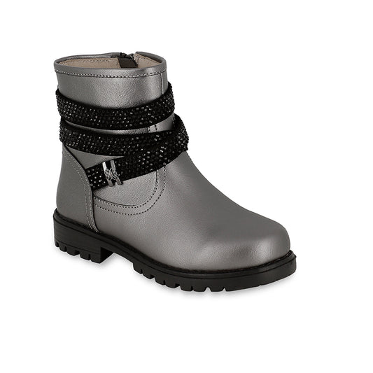 Botin motero cinta 44313 46313 48313 plomo