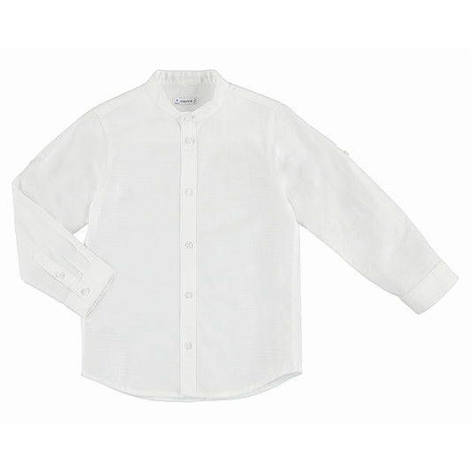 Camisa m/l mao lino 3122 blanco