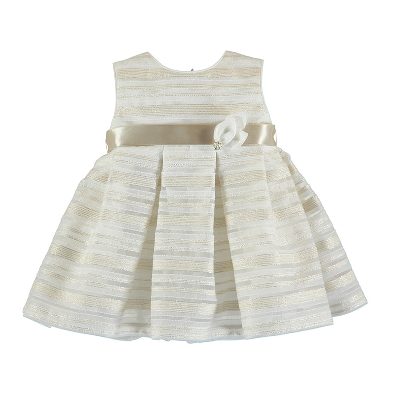 Vestido rayas 1903 crudo