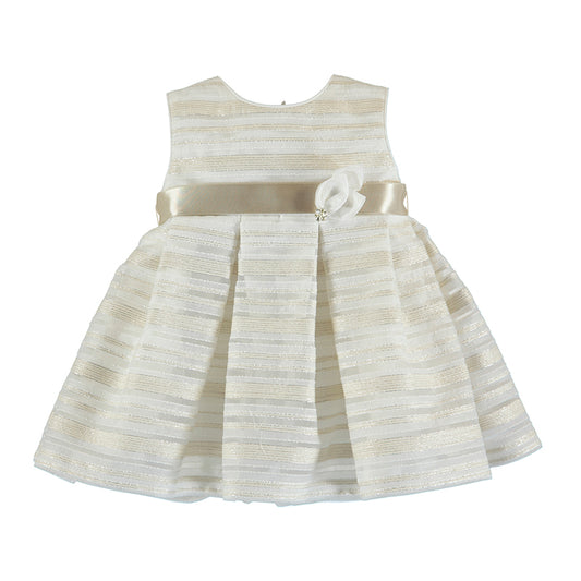 Vestido rayas 1903 crudo