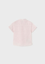 Cargar imagen en el visor de la galería, camisa m/c cuello mao lino 1112 rayas
