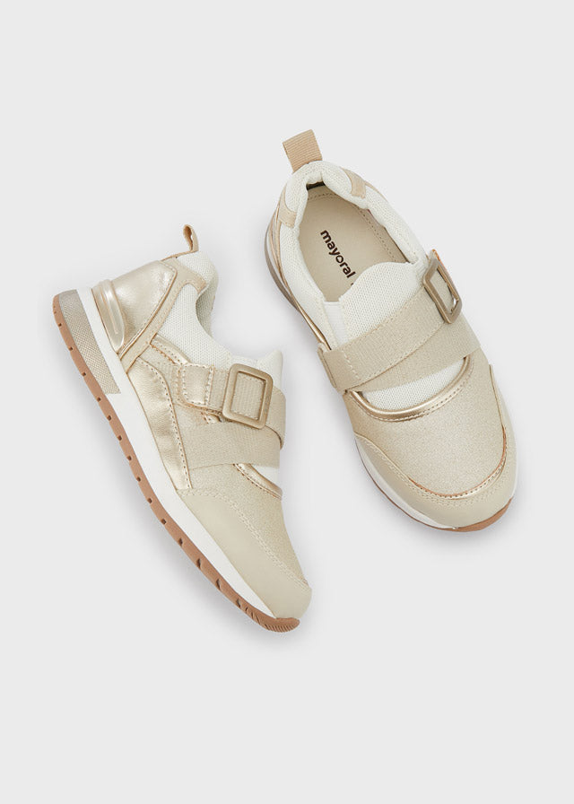 Tenis running calcetin 43339 45339 beige