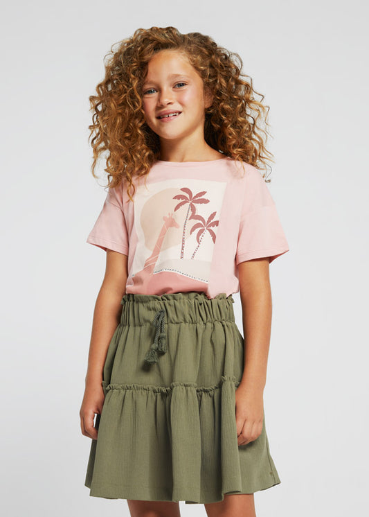 Falda crepe 6951 alga