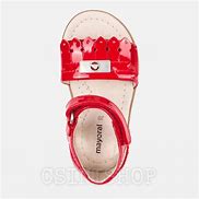 Huarache rojo 41032
