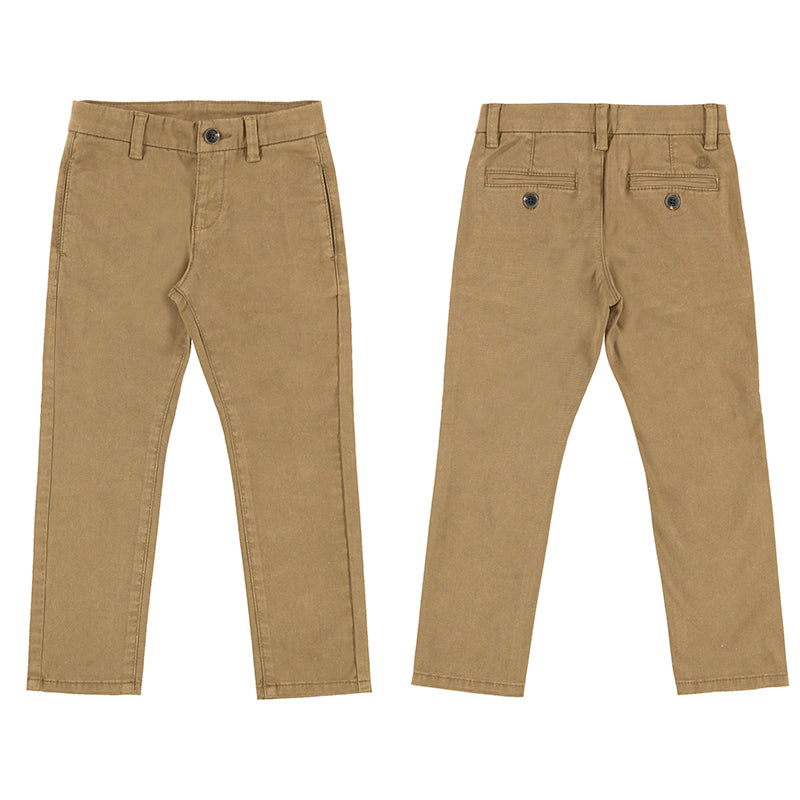 Pantalón básico 513 almendra