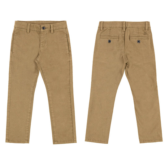 Pantalón básico 513 almendra