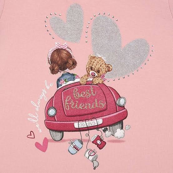 Camiseta manga larga 2016 rosa