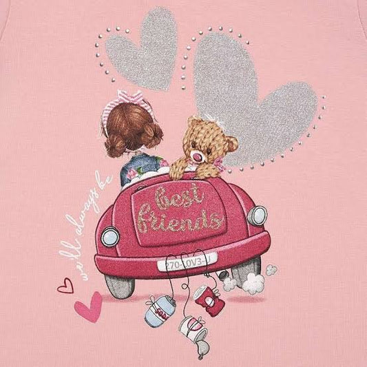Camiseta manga larga 2016 rosa