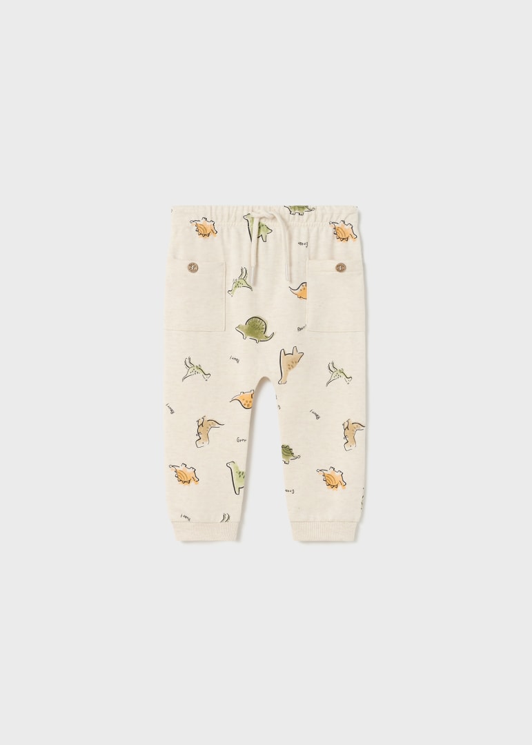 Pantalón punto print 1526 avena vig