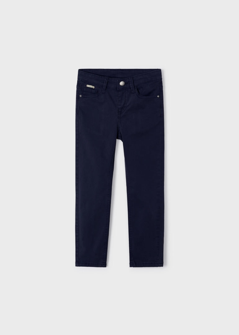 Pantalón sarga slim fit básico 509 marino