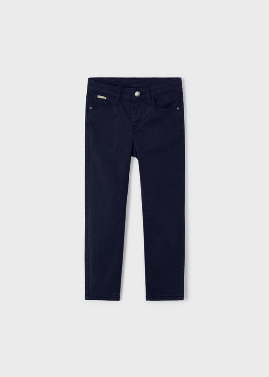 Pantalón sarga slim fit básico 509 marino