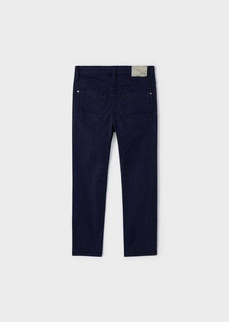 Pantalón sarga slim fit básico 509 marino