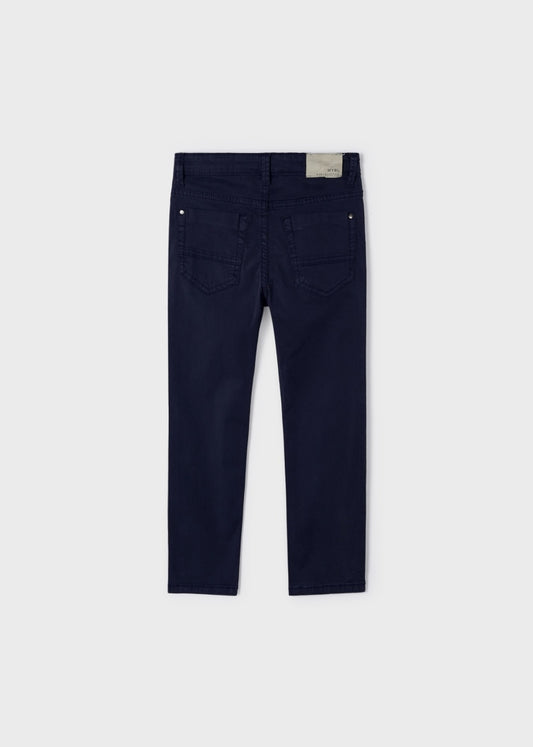 Pantalón sarga slim fit básico 509 marino