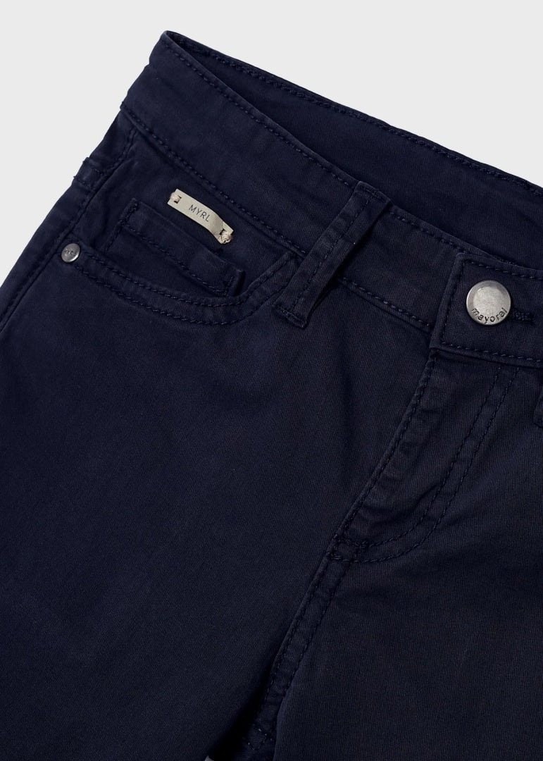 Pantalón sarga slim fit básico 509 marino