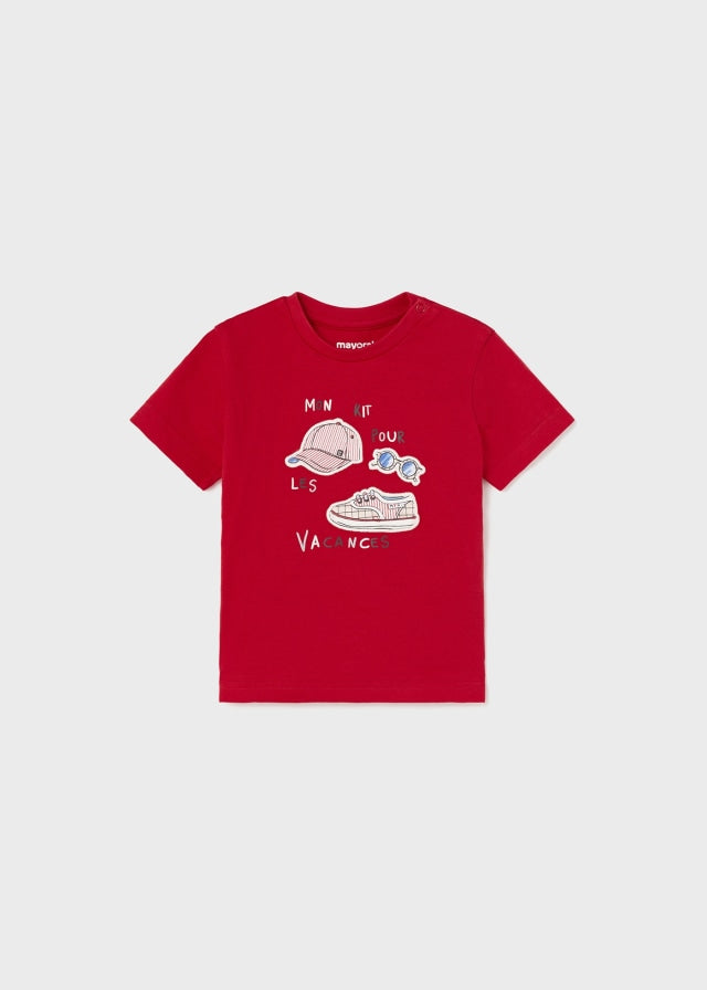 Camiseta m/c "vacantes" 1025 rojo