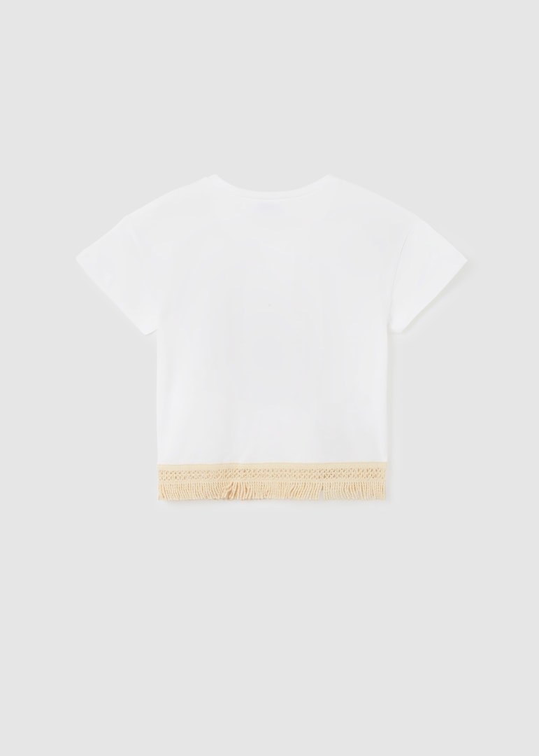 camiseta m/c flecos 6050 blanco