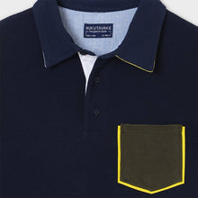 Cargar imagen en el visor de la galería, Polo manga corta combinado 6110
