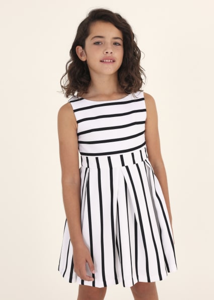 Vestido 6910 Bco negro