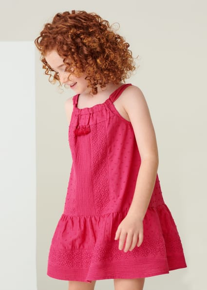 VESTIDO BORDADO 3938 Hibiscus